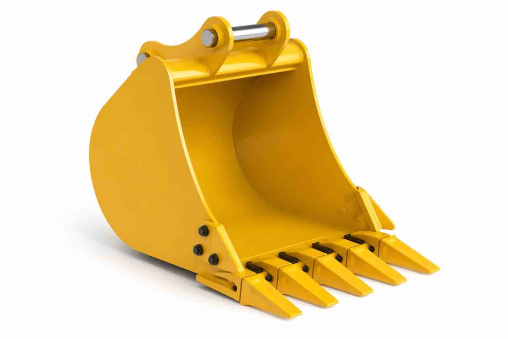 Standard excavator digging bucket for 6–15T machines